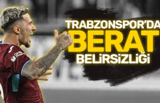 Trabzonspor'da Berat Özdemir ile ilgili belirsizlik devam ediyor!