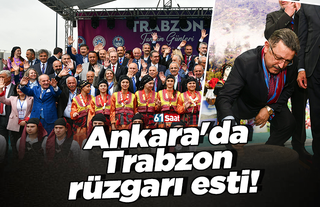 Ankara'da Trabzon rüzgarı esti!