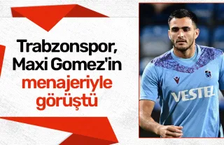 Trabzonspor, Maxi Gomez'in menajeriyle görüştü