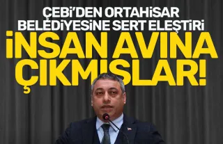 AK Parti Ortahisar İlçe Başkanı Selahaddin Çebi'den Ortahisar Belediyesine sert eleştiri!