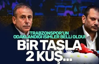 Trabzonspor, transferde 2 yıldız adayına odaklandı! Bir taşla 2 kuş...