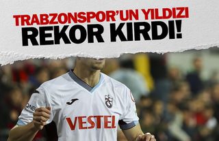 Trabzonsporlu Meunier rekor kırdı