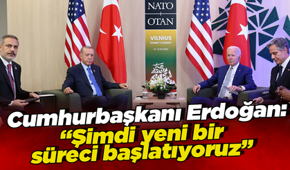 Recep Tayyip Erdoğan: “Şimdi yeni bir süreci başlatıyoruz”