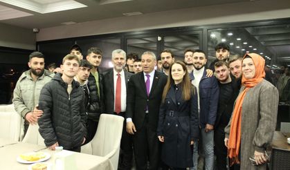 Trabzon'da Çebi’den Sürmen’e hizmet teşekkürü