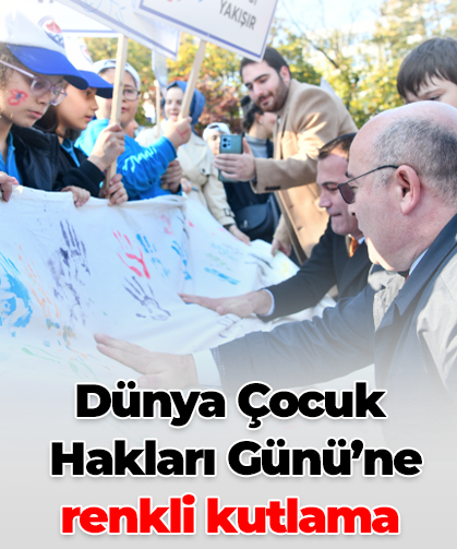 Dünya Çocuk  Hakları Günü’ne renkli kutlama