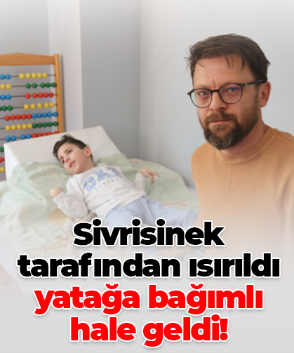 Sivrisinek tarafından ısırıldı yatağa bağımlı  hale geldi!