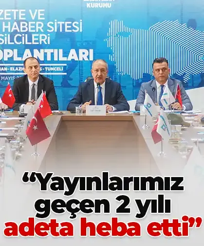 “Yayınlarımız geçen 2 yılı adeta heba etti”