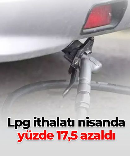 LPG ihracatı ve üretimi artarken ithalat geriledi