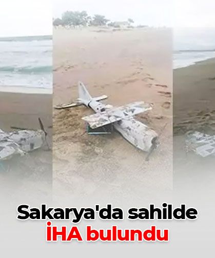 Sakarya'da sahilde İHA bulundu