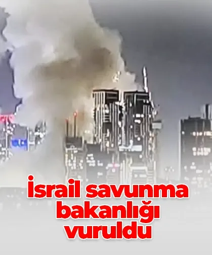 İsrail savunma bakanlığı vuruldu