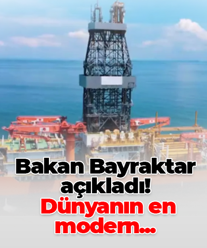 Bakan Bayraktar açıkladı!   Dünyanın en modern...