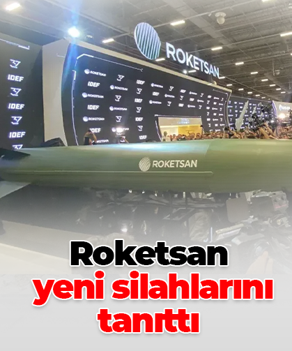 Roketsan  yeni silahlarını tanıttı
