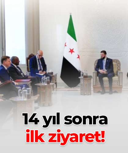 14 yıl sonra  ilk ziyaret!
