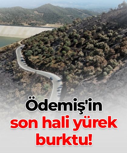Ödemiş'in  son hali yürek burktu!