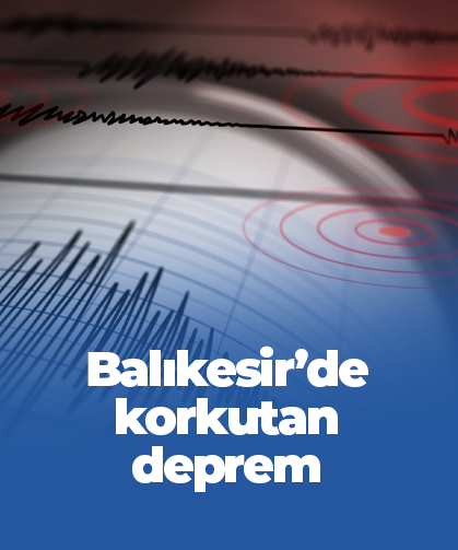 Balıkesir'de deprem
