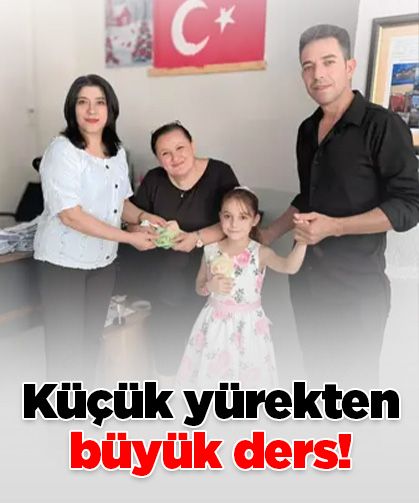 Küçük yürekten büyük ders! Nida Nur, bulduğu 1700 avroyu sahibine verdi