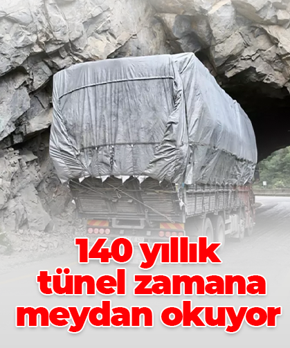 140 yıllık  tünel zamana meydan okuyor
