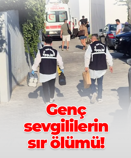 Genç sevgililerin sır ölümü!