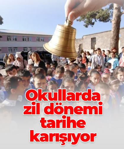 Okullarda zil dönemi tarihe  karışıyor