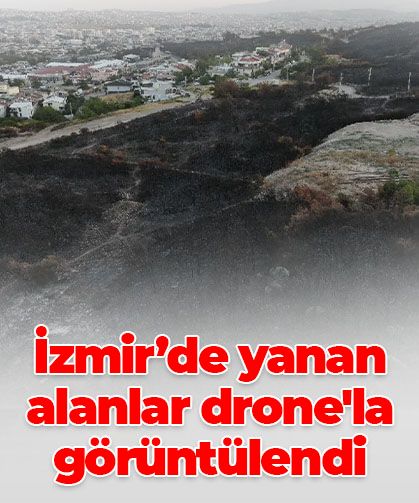 İzmir Buca’daki yangın sonrası yürek burkan görüntüler
