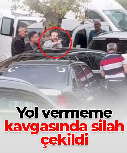 Ankara’da yol vermeme kavgasında silah çekildi