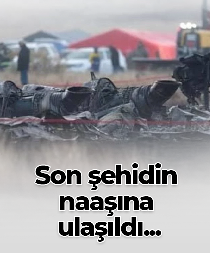 Son şehidin naaşına  ulaşıldı...