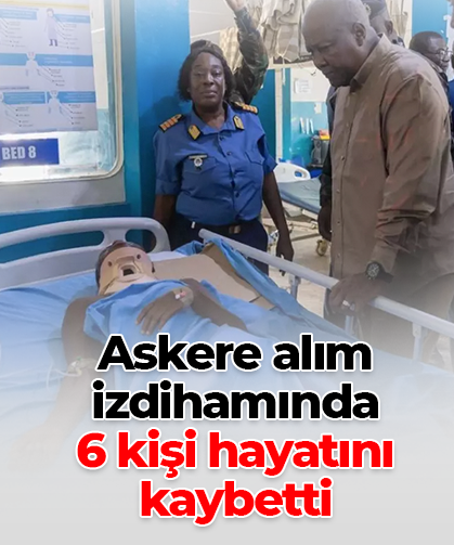 Askere alım izdihamında  6 kişi hayatını kaybetti