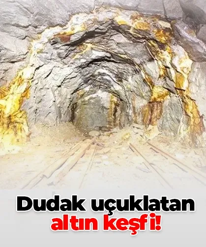 Dudak uçuklatan altın keşfi!