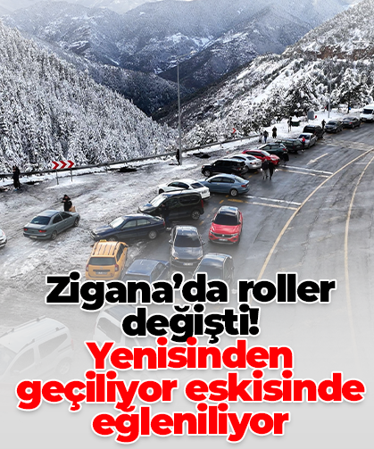 Zigana’da roller değişti! Yenisinden geçiliyor eskisinde eğleniliyor