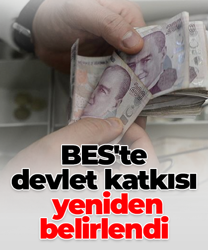 BES'te  devlet katkısı  yeniden belirlendi