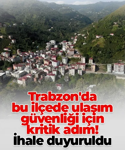 Şalpazarı’nda ulaşım güvenliği için kritik adım