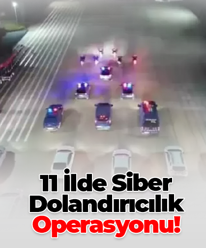 11 İlde Siber Dolandırıcılık Operasyonu!