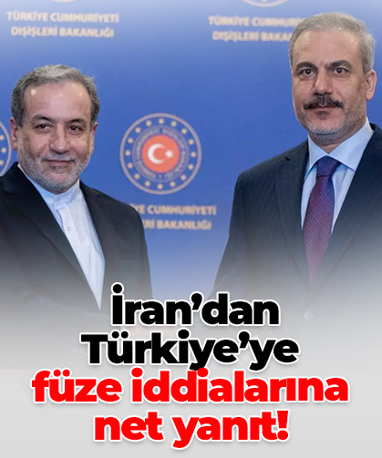 İran’dan  Türkiye’ye  füze iddialarına  net yanıt!