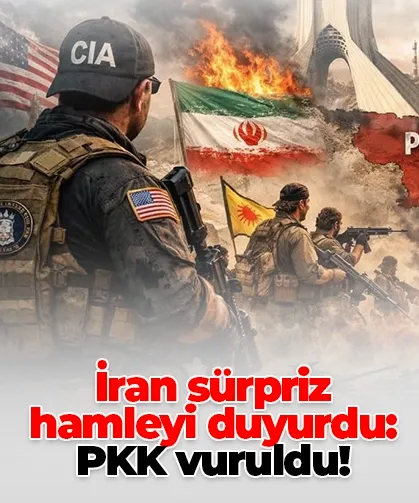 İran sürpriz hamleyi duyurdu: PKK vuruldu!