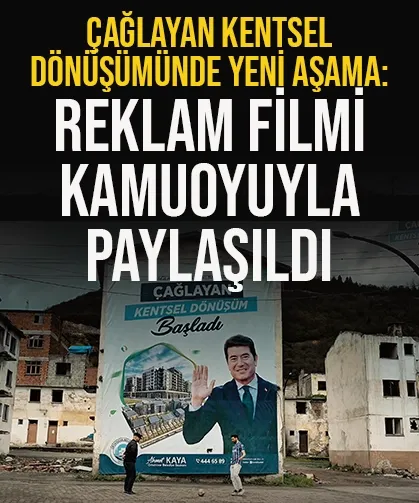 Çağlayan Kentsel Dönüşüm Projesinde yeni aşama: Kamuoyuna tanıtıldı...