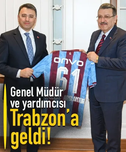 Genel Müdür ve Yardımcısı Trabzon'a geldi!