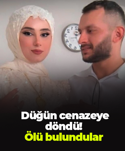 Düğün cenazeye döndü!  Ölü bulundular