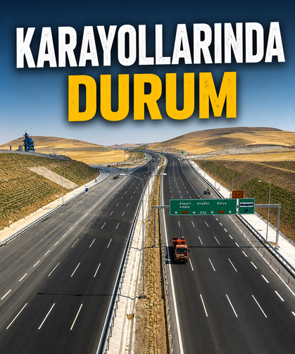 Kara yollarında çalışmalar sürüyor: Sürücülere uyarı