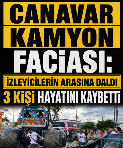 Canavar kamyon faciası: İzleyicilerin arasına daldı, 3 kişi hayatını kaybetti