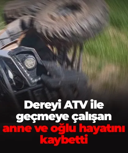 Kocaeli’de acı olay: Anne ve oğlu derede hayatını kaybetti