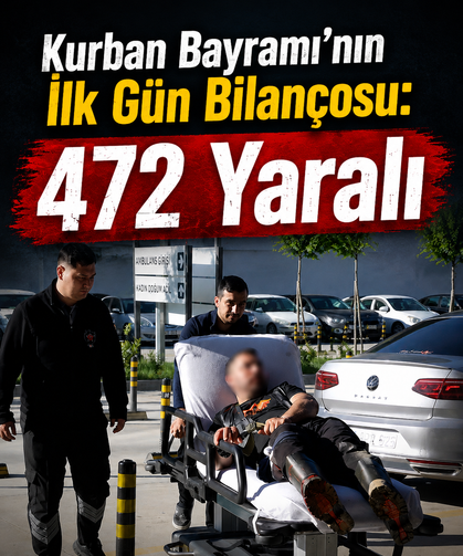 Samsun’da Kurban Bayramı’nın ilk gün bilançosu: 472 yaralı