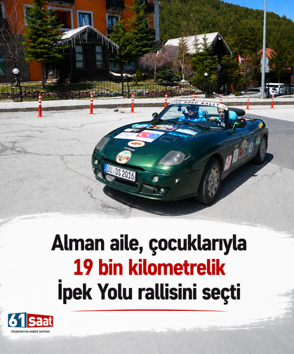 Alman aile, tatil yerine çocuklarıyla 19 bin kilometrelik İpek Yolu Rallisi’ni seçti