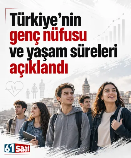 Türkiye’nin genç nüfusu ve yaşam süreleri açıklandı