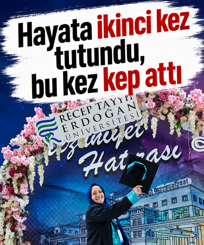 Hayata ikinci kez tutundu, bu kez kep attı