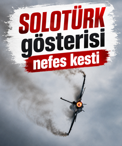 SOLOTÜRK gösterisi nefes kesti