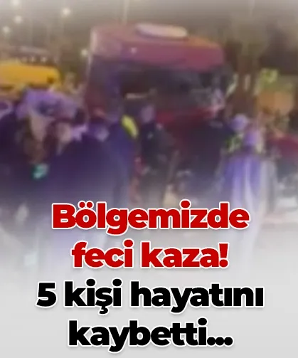 Giresun'da tır iki otomobile çarptı: 5 ölü, 6 yaralı