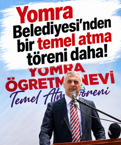 Yomra Belediyesi'nden bir temel atma töreni daha!