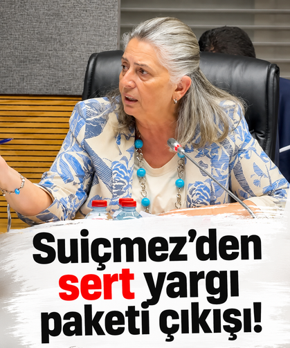 Suiçmez’den sert yargı paketi çıkışı!