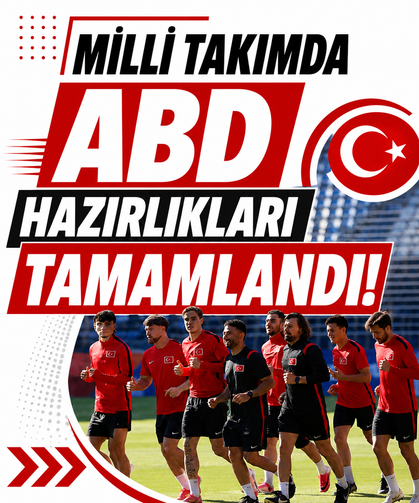 A Milli Takım ABD maçına hazır