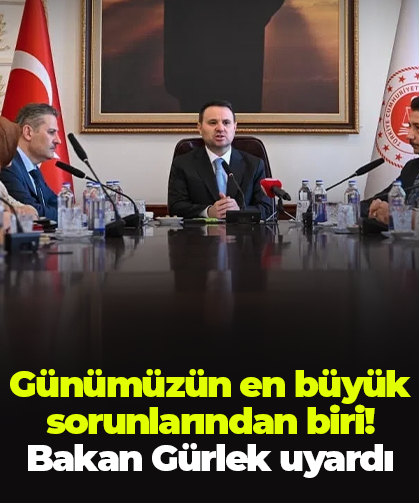 Bakan Gürlek: Uyuşturucu madde kullanımı günümüzün en büyük sorunlarından biri